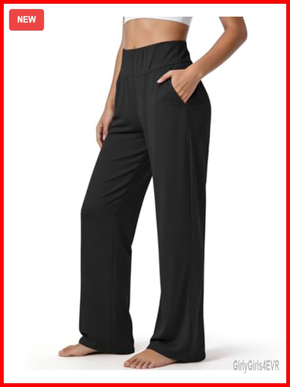 Women's Wide Leg Sweatpants High Waist Soft Athletic Pants Lightweight Lounge
